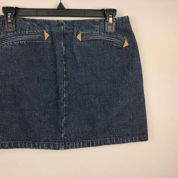 Vintage Tommy Hilfiger Jeans Blue Denim Mini Skirt - Picture 6 of 8